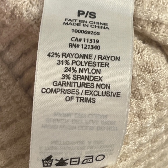 GARAGE Liv Waffle Pant Winter Oatmeal Mix - Picture 9 of 9